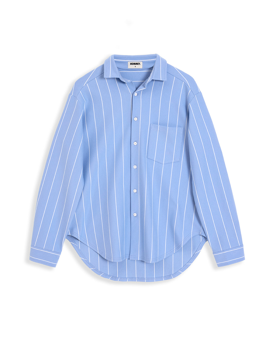 Hommey Long Sleeve Sleep Shirt in Capri