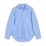 Hommey Long Sleeve Sleep Shirt in Capri