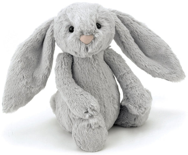 JELLYCAT - MEDIUM BASHFUL BUNNY | SILVER – Olivia & Grace Giftware
