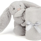 JELLYCAT - BASHFUL BUNNY SOOTHER | SILVER