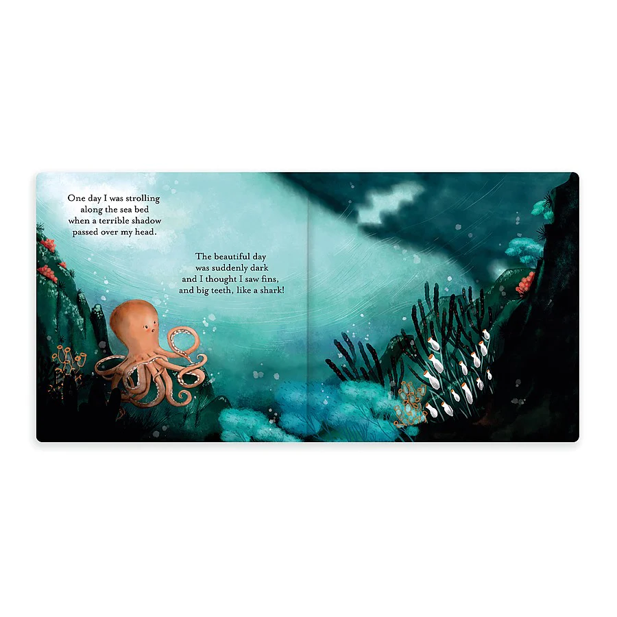 JELLYCAT - ODELL, THE FEARLESS OCTOPUS BOOK