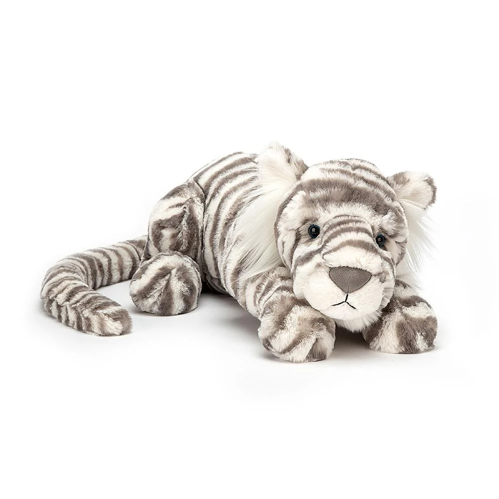 JELLYCAT - SACHA SNOW TIGER | LITTLE