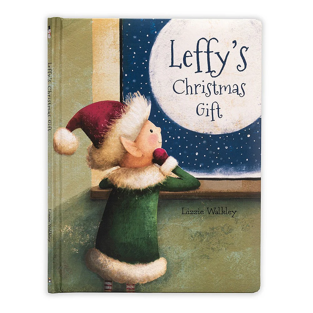 JELLYCAT - LEFFY'S CHRISTMAS GIFT BOOK