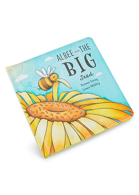 JELLYCAT - ALBEE & THE BIG SEED BOOK | BASHFUL BEE 