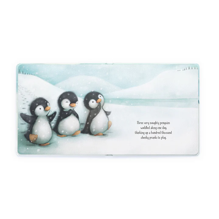 JELLYCAT - THE NAUGHTY PENGUINS BOOK