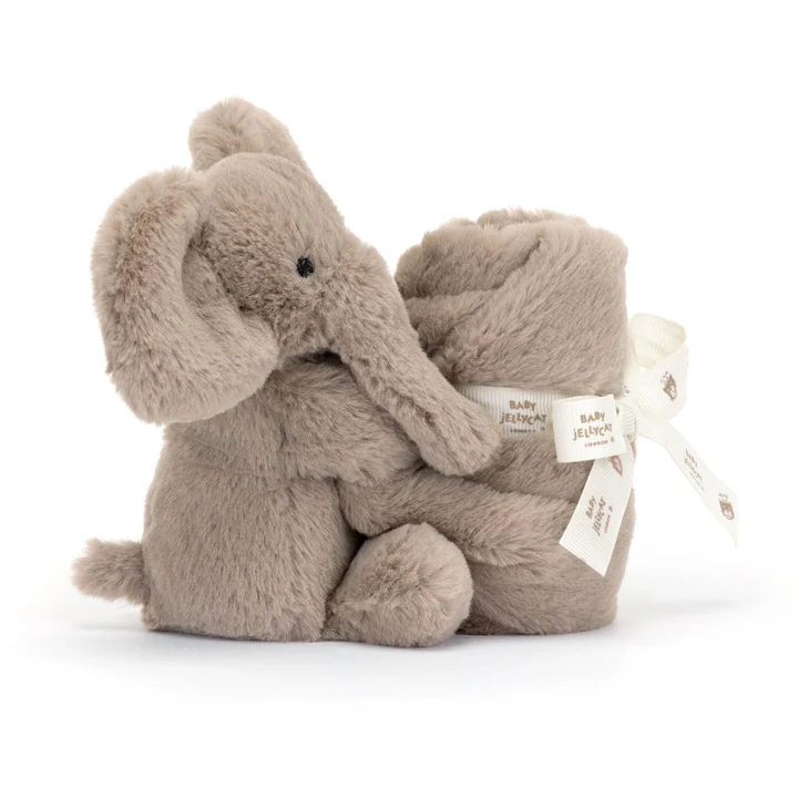 JELLYCAT - SMUDGE ELEPHANT SOOTHER