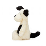 JELLYCAT - BASHFUL BLACK & CREAM PUPPY LITTLE