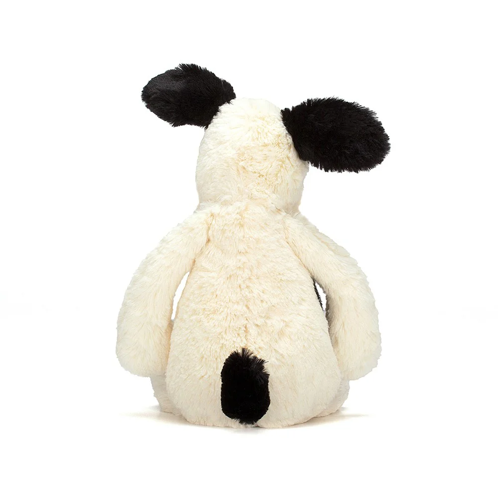 JELLYCAT - BASHFUL BLACK & CREAM PUPPY LITTLE