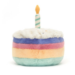 JELLYCAT - AMUSEABLE RAINBOW BIRTHDAY CAKE
