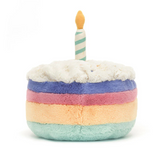 JELLYCAT - AMUSEABLE RAINBOW BIRTHDAY CAKE