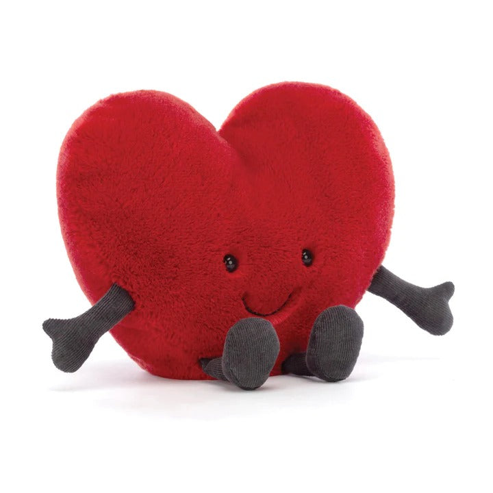 JELLYCAT - LARGE AMUSEABLE HEART | RED