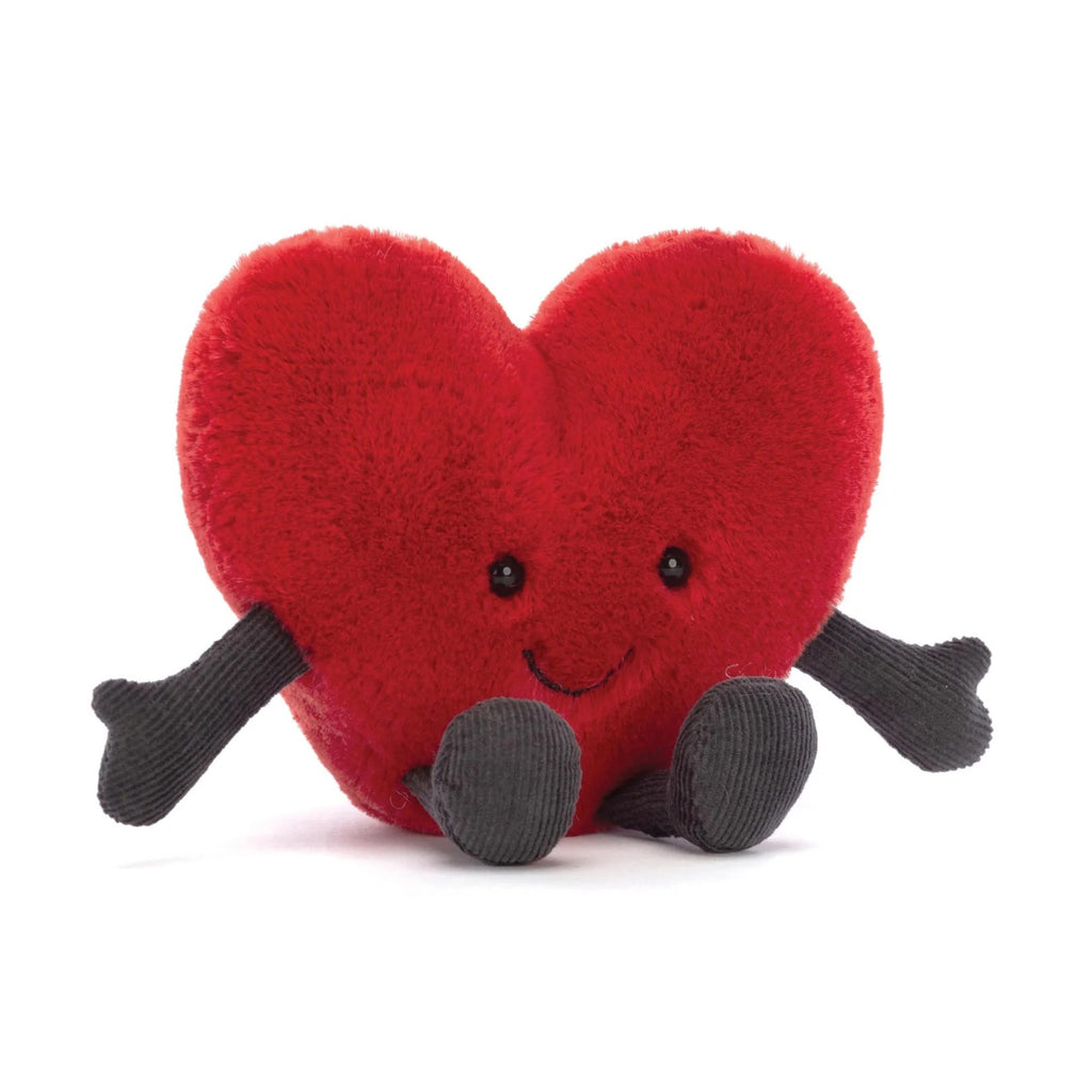JELLYCAT - LITTLE AMUSEABLE HEART | RED