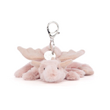 JELLYCAT - ROSE DRAGON BAG CHARM