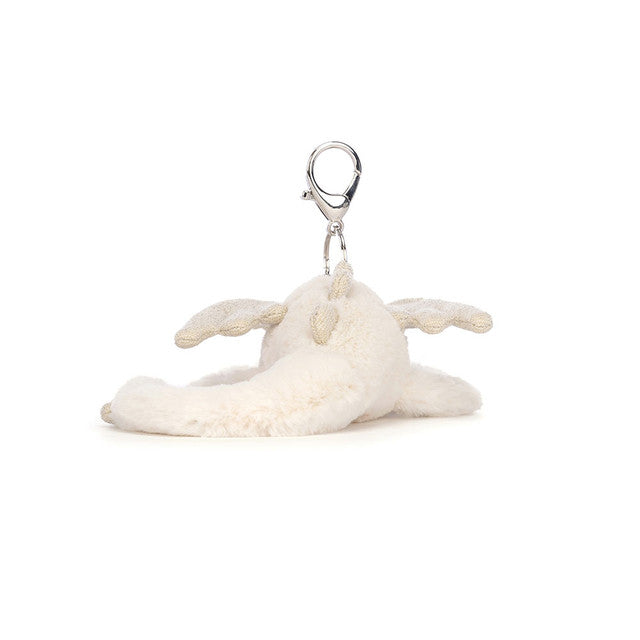 JELLYCAT - SNOW DRAGON BAG CHARM