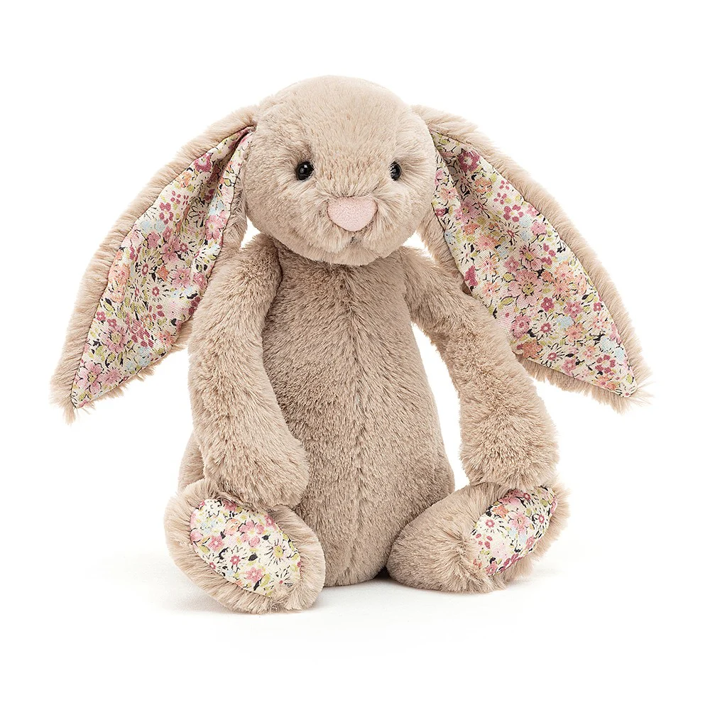 JELLYCAT - LITTLE BLOSSOM BASHFUL BEA BUNNY | BEIGE