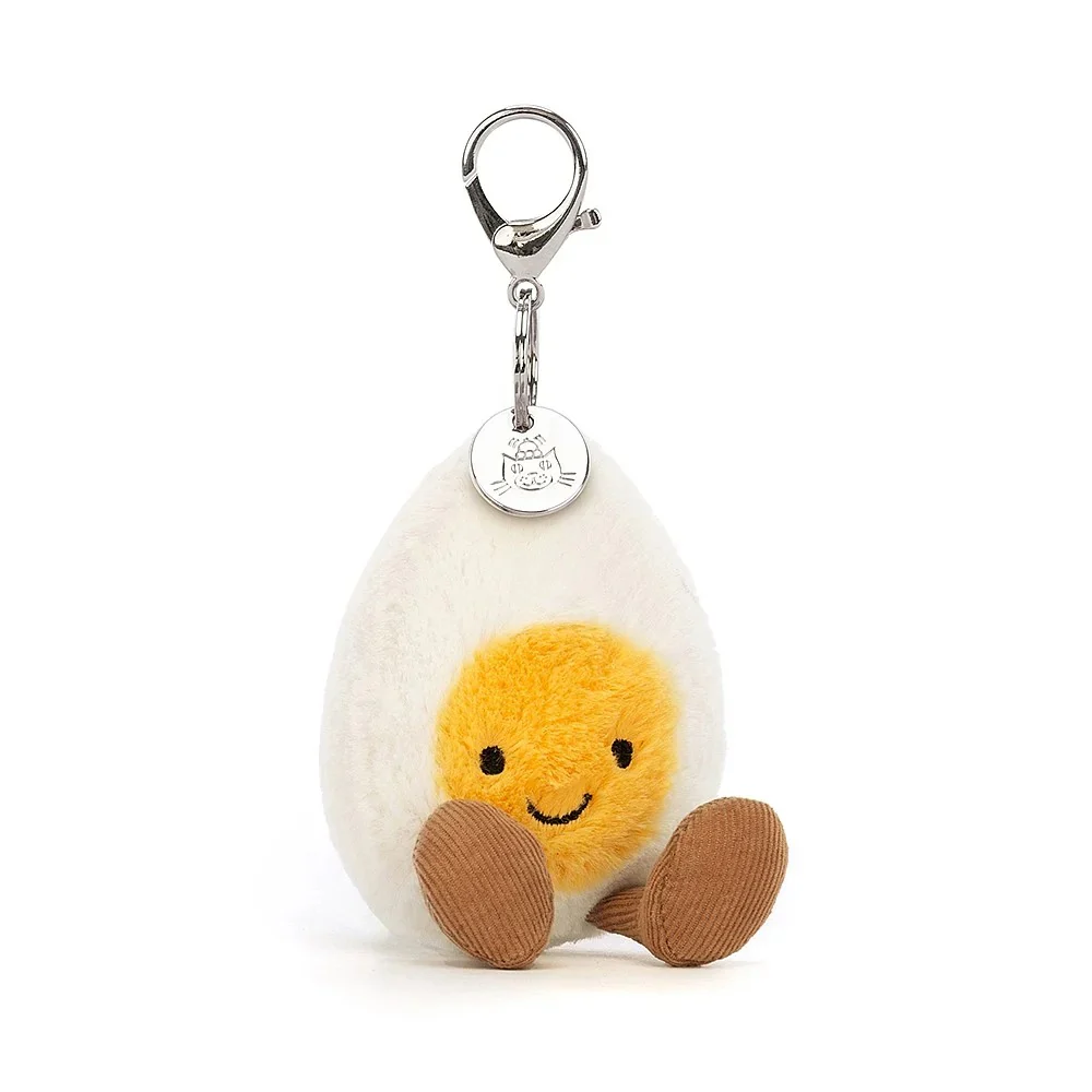 JELLYCAT - AMUSEABLE BAG CHARM | HAPPY BOILED EGG