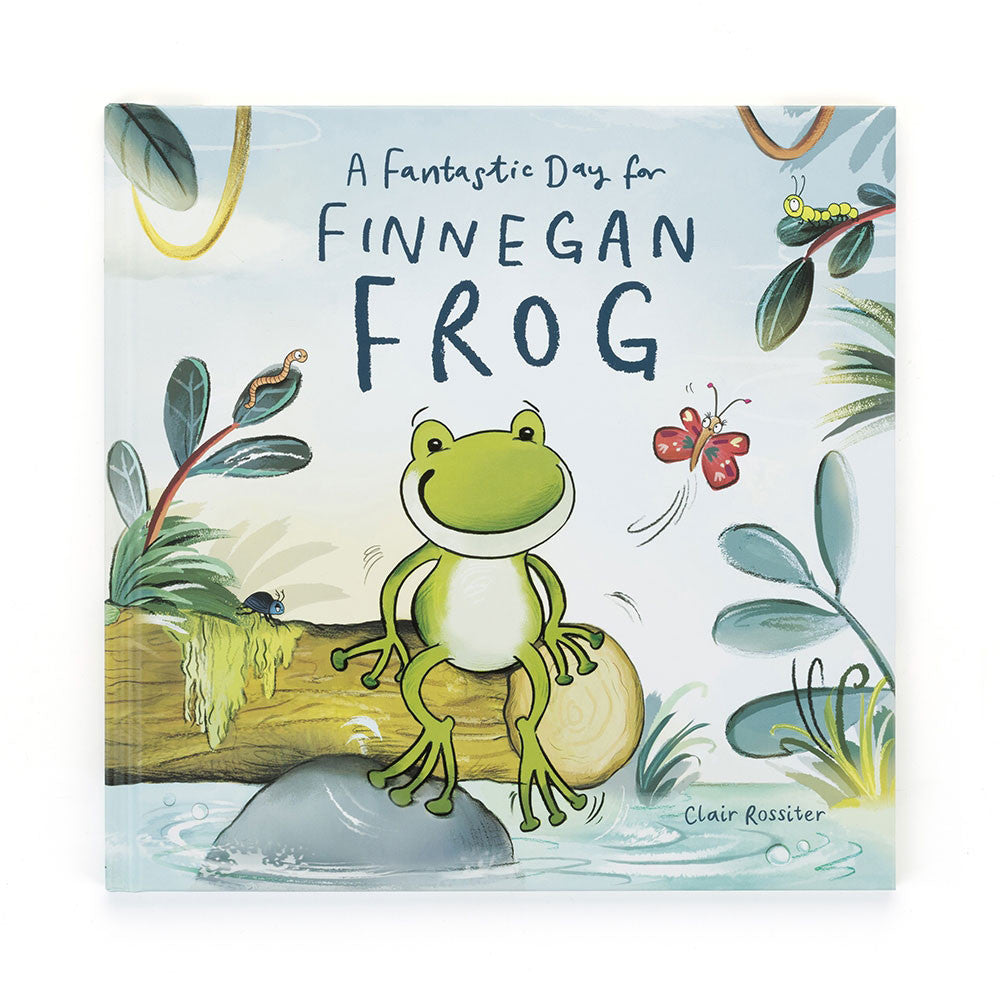 JELLYCAT - A FANTASTIC DAY FOR FINNEGAN FROG
