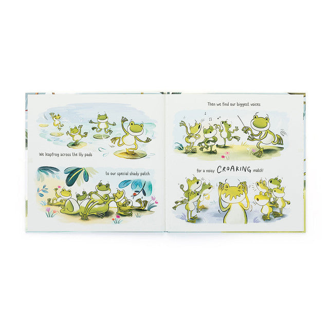 JELLYCAT - A FANTASTIC DAY FOR FINNEGAN FROG