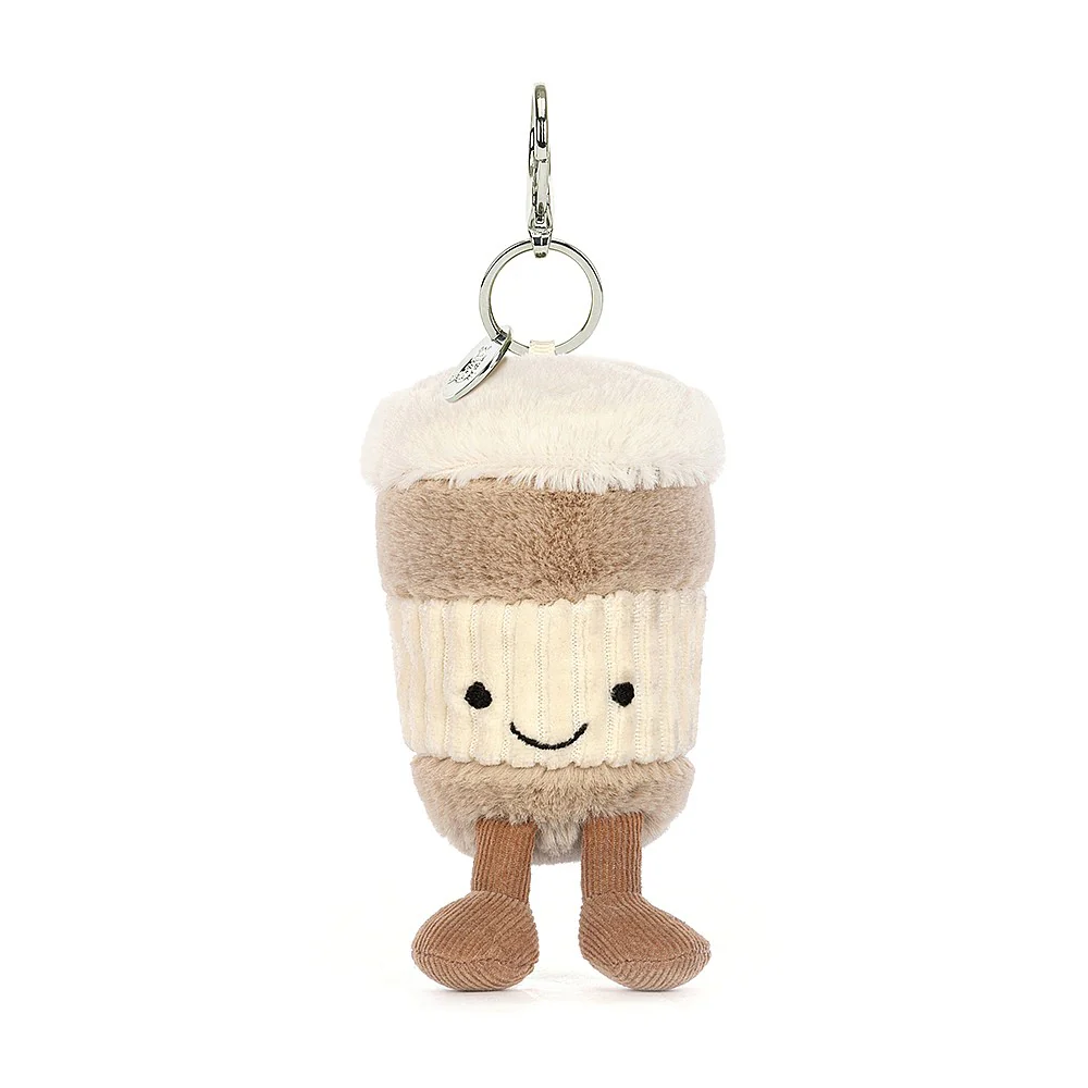 JELLYCAT - AMUSEABLE COFFEE TO GO BAG CHARM