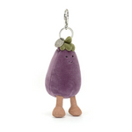 JELLYCAT - VIVACIOUS AUBERGINE BAG CHARM