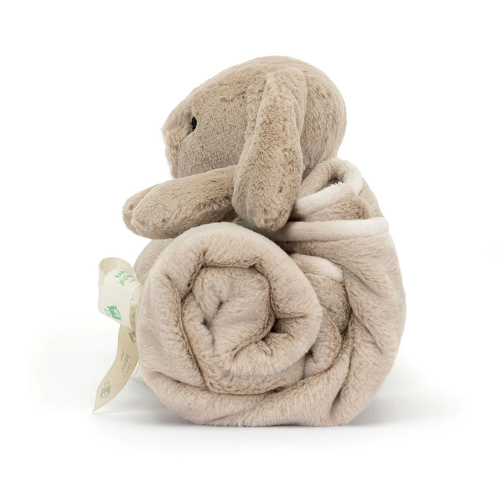 JELLYCAT - BASHFUL SILVER BUNNY BLANKIE