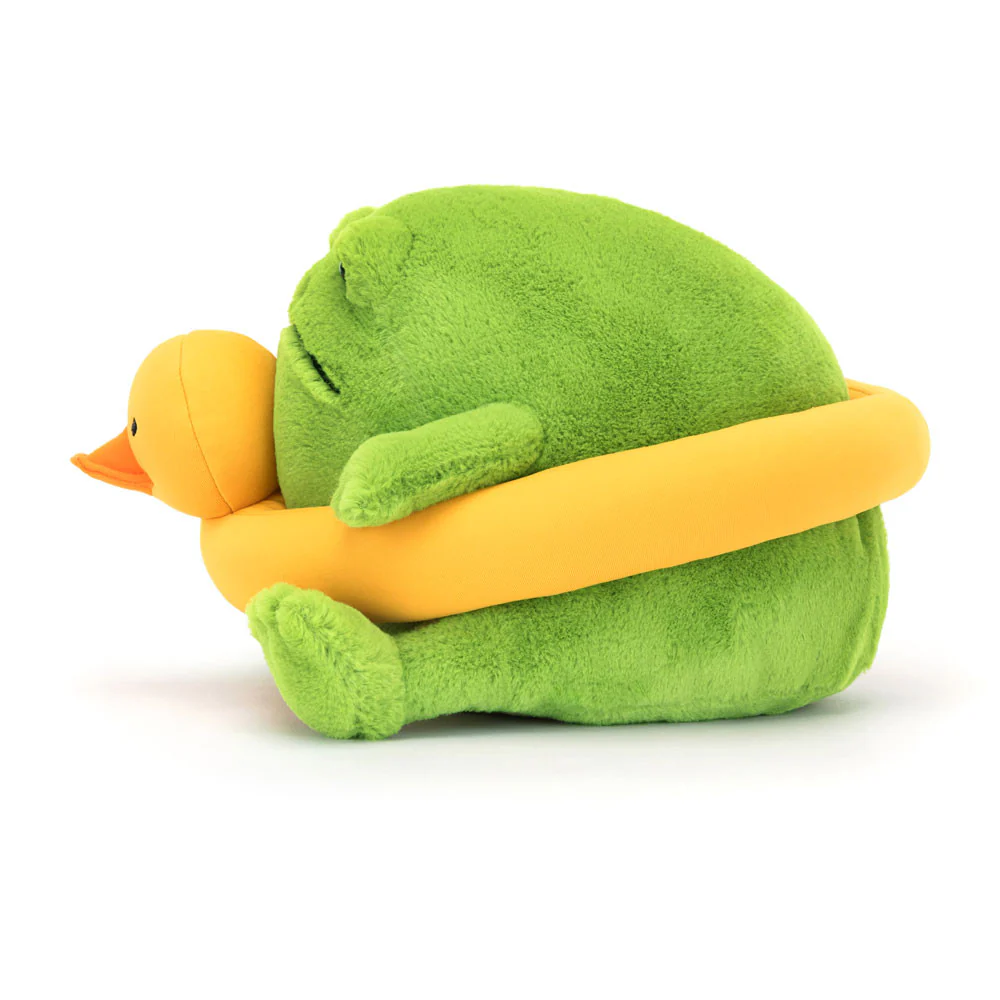 JELLYCAT - RICKY RAIN FROG RUBBER RING