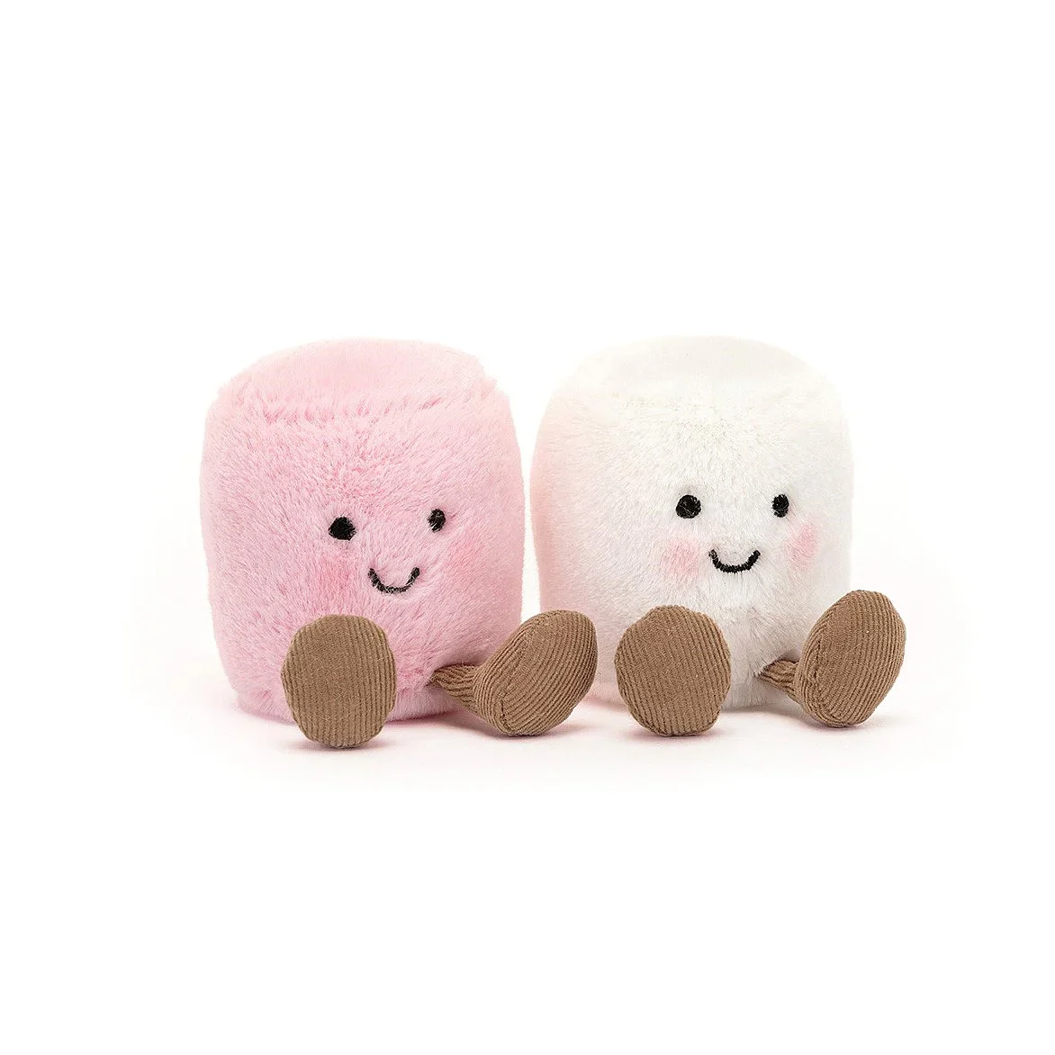 JELLYCAT - AMUSEABLE | PINK & WHITE MARSHMALLOWS