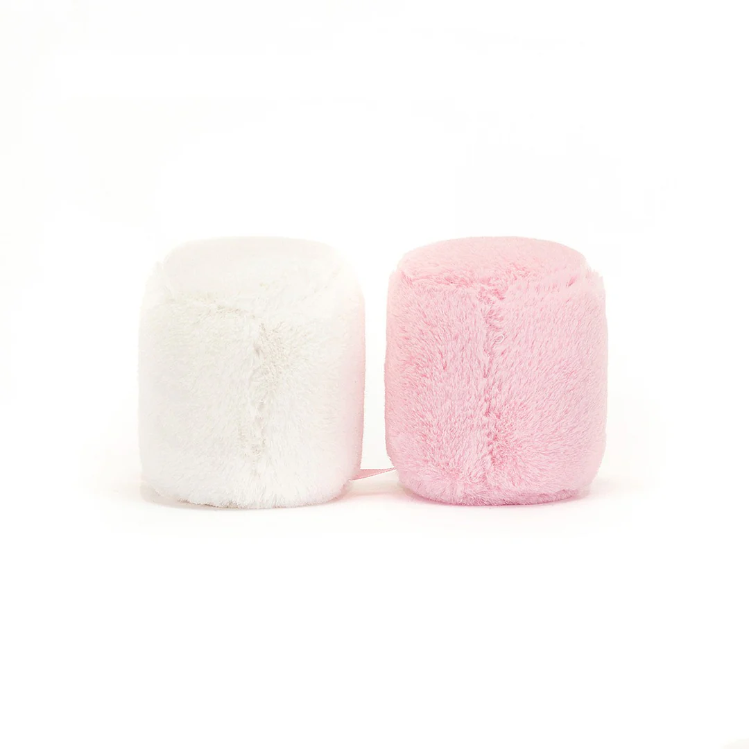 JELLYCAT - AMUSEABLE | PINK & WHITE MARSHMALLOWS