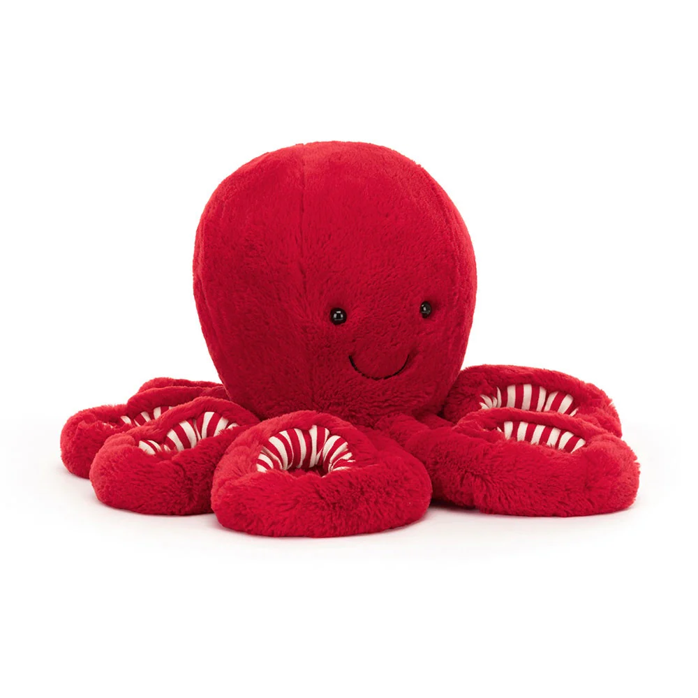 JELLYCAT - LARGE CRANBERRY OCTOPUS