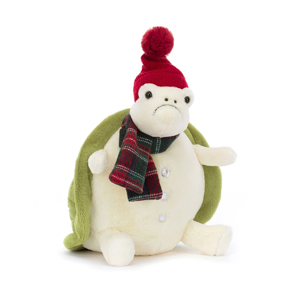 JELLYCAT - SNOWMAN TIMMY TURTLE