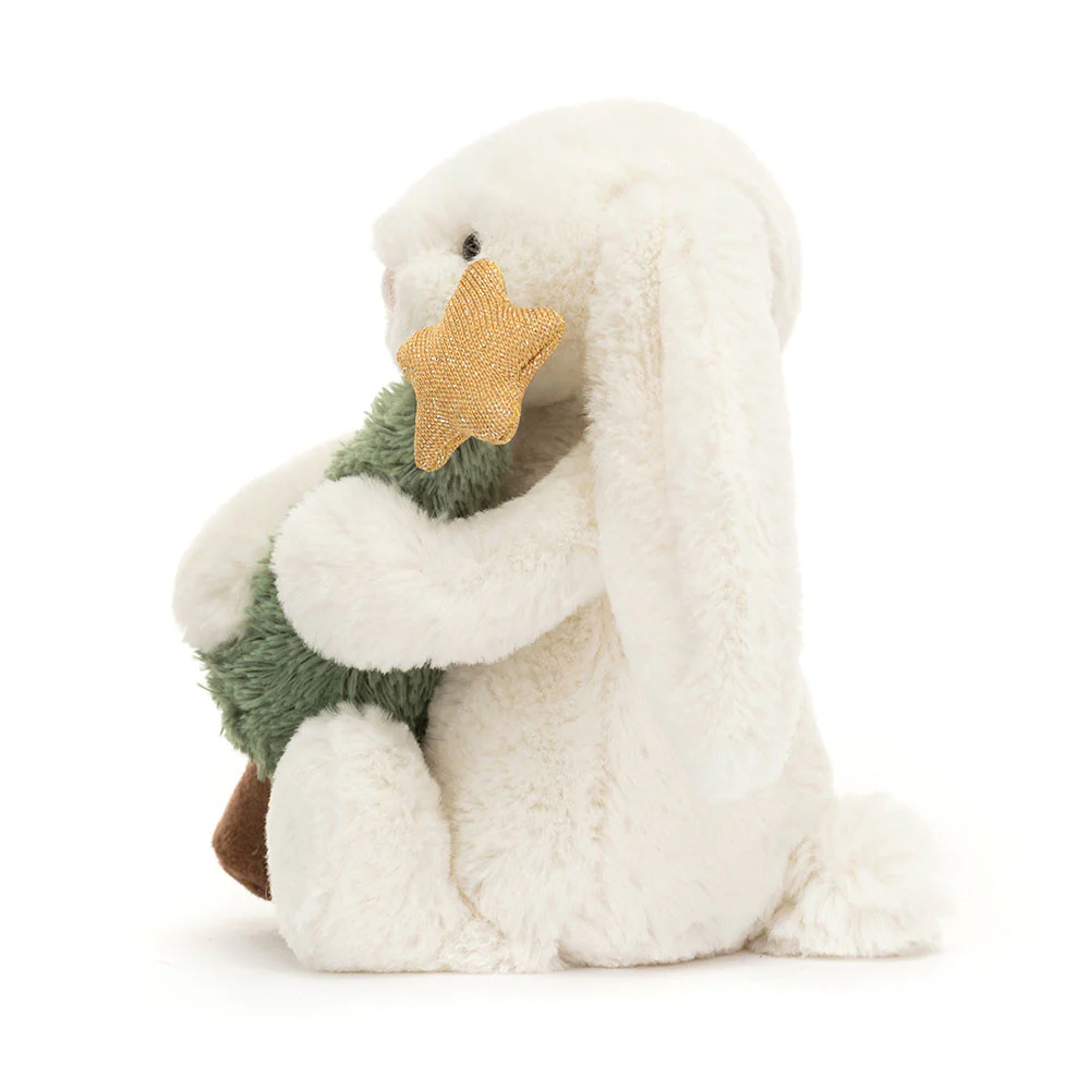 JELLYCAT - BASHFUL BUNNY WITH CHRISTMAS TREE