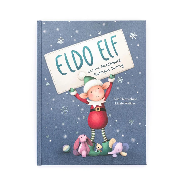 JELLYCAT - ELDO ELF AND THE PATCHWORK BASHFUL BUNNY BOOK