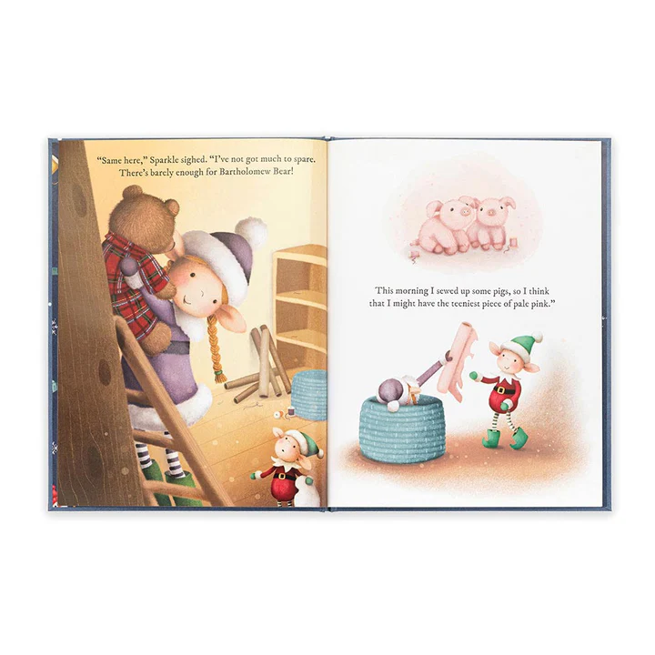 JELLYCAT - ELDO ELF AND THE PATCHWORK BASHFUL BUNNY BOOK