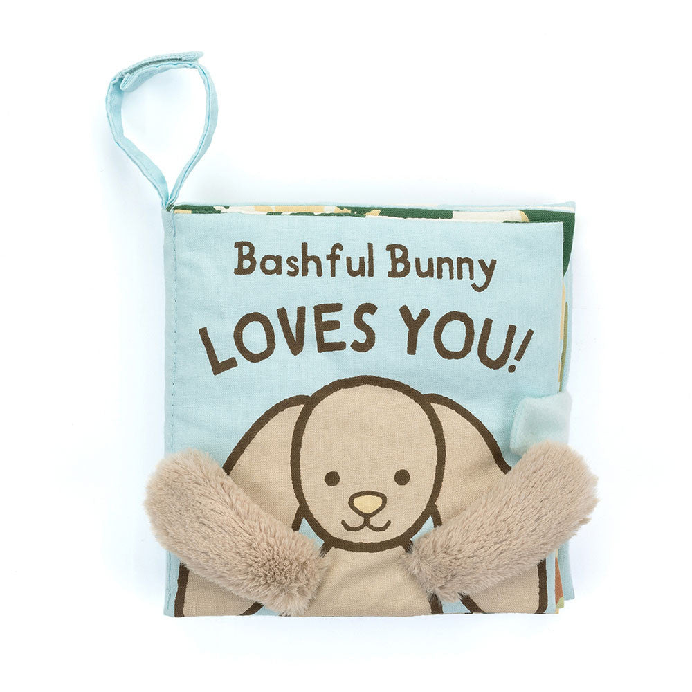 JELLYCAT - BASHFUL BUNNY LOVES YOU BOOK