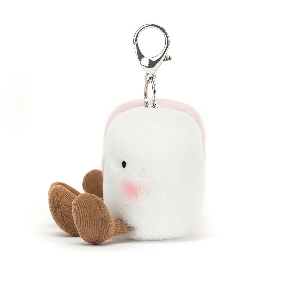 JELLYCAT - AMUSEABLE BAG CHARM | PAIR OF MARSHMALLOWS