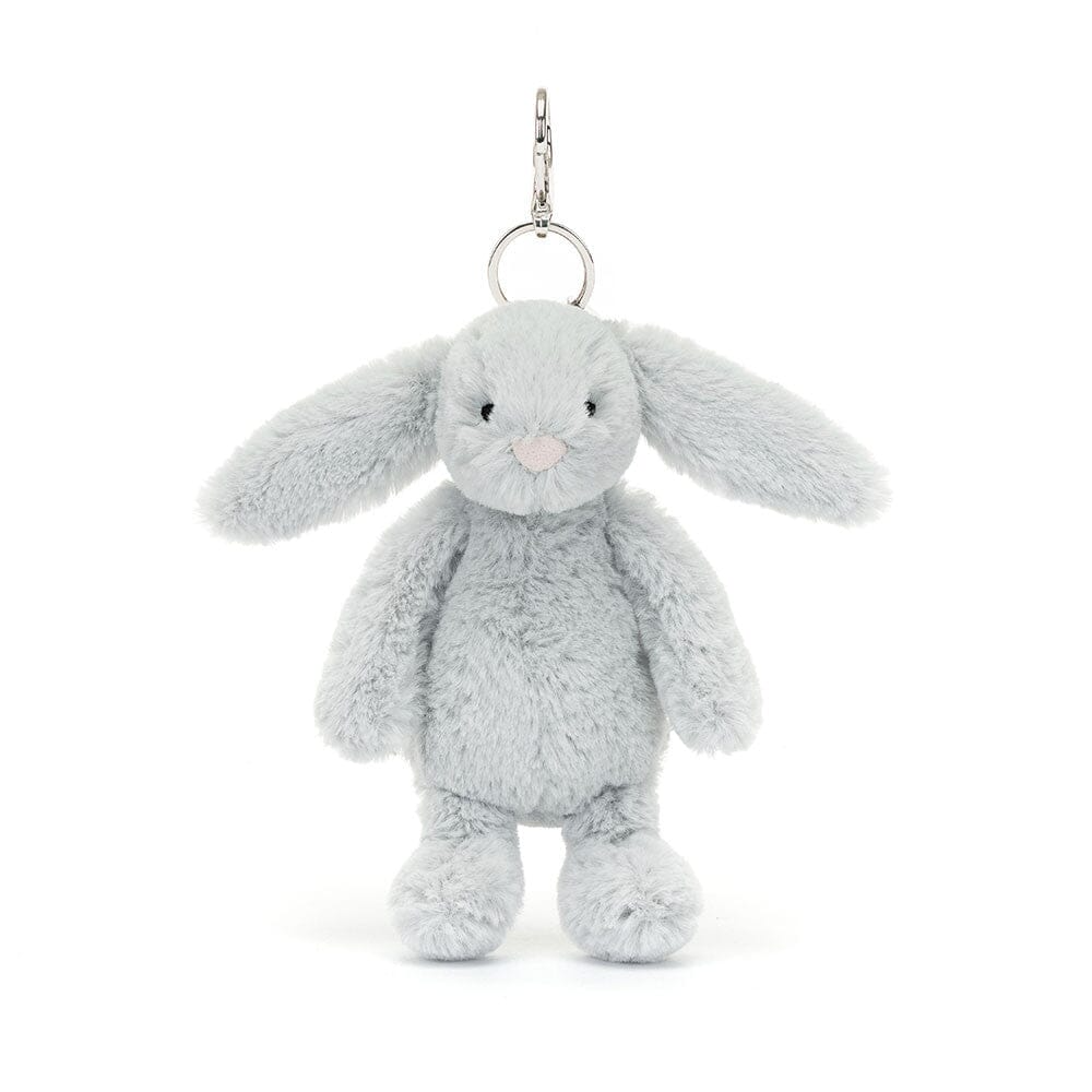 JELLYCAT - BASHFUL SILVER BUNNY BAG CHARM