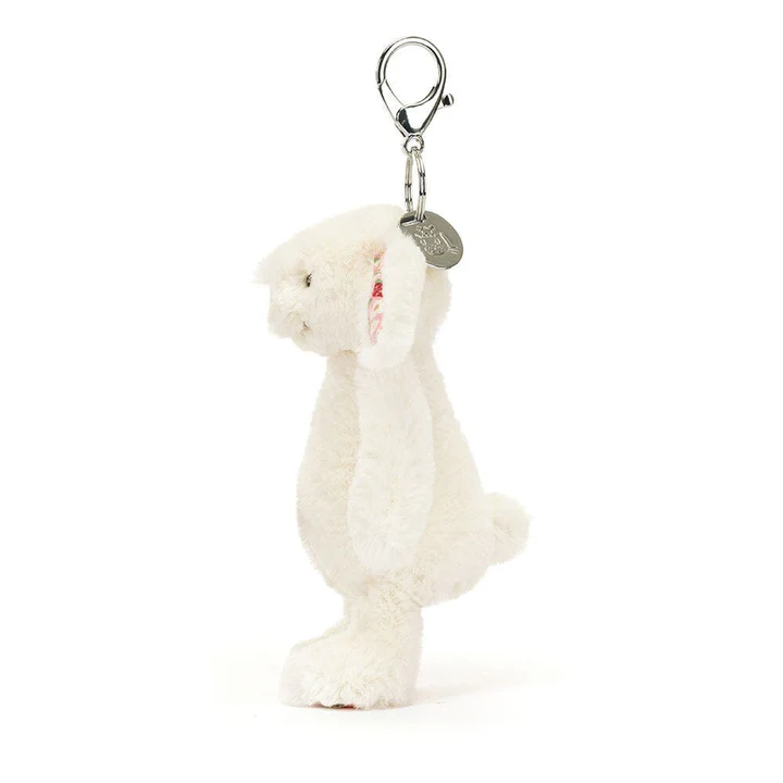 JELLYCAT - BLOSSOM CREAM BUNNY 'BERRY' BAG CHARM