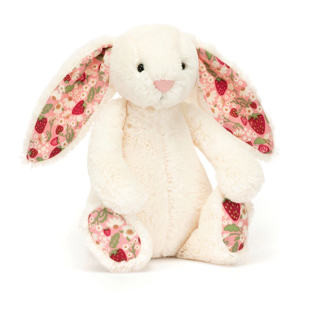 JELLYCAT - CREAM BLOSSOM BERRY BUNNY | SMALL