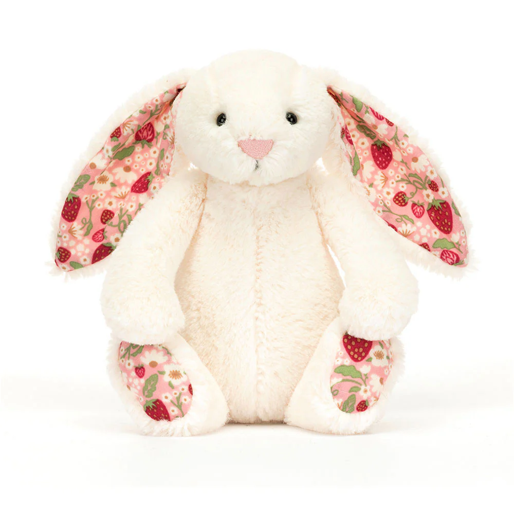 JELLYCAT - CREAM BLOSSOM BERRY BUNNY | SMALL