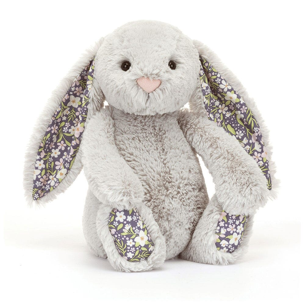 JELLYCAT - BASHFUL BLOSSOM | SILVER BUNNY BLOOM | ORIGINAL (MEDIUM)