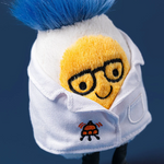 JELLYCAT - AMUSEABLES BOILED EGG | SCIENTIST OUTFIT