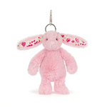 JELLYCAT - BLUSHKIN BLOSSOM BUNNY BAG CHARM