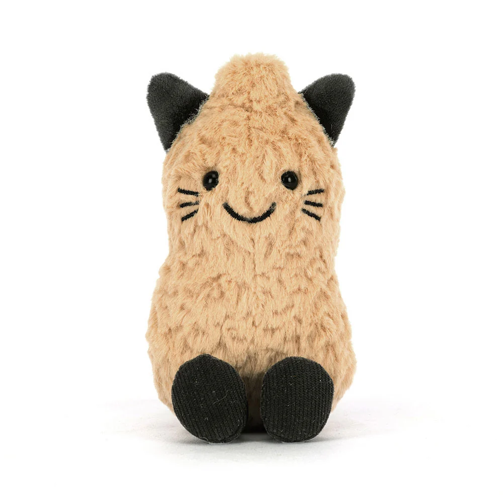 JELLYCAT - AMUSEABLES PEANUT CAT OUTFIT