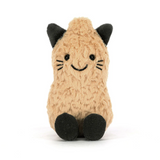 JELLYCAT - AMUSEABLES PEANUT CAT OUTFIT
