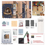 TONECHEER - BOOK NOOK 3D PUZZLE | LEONARDO DA VINCI