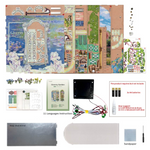 TONECHEER -  BOOK NOOK 3D PUZZLE | GIVERNY GARDEN