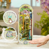 TONECHEER -  BOOK NOOK 3D PUZZLE | GIVERNY GARDEN