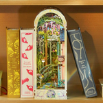 TONECHEER -  BOOK NOOK 3D PUZZLE | GIVERNY GARDEN