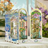 TONECHEER -  BOOK NOOK 3D PUZZLE | GIVERNY GARDEN