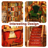 TONECHEER - BOOK NOOK 3D PUZZLE | LEFT BANK BOOKSTORE